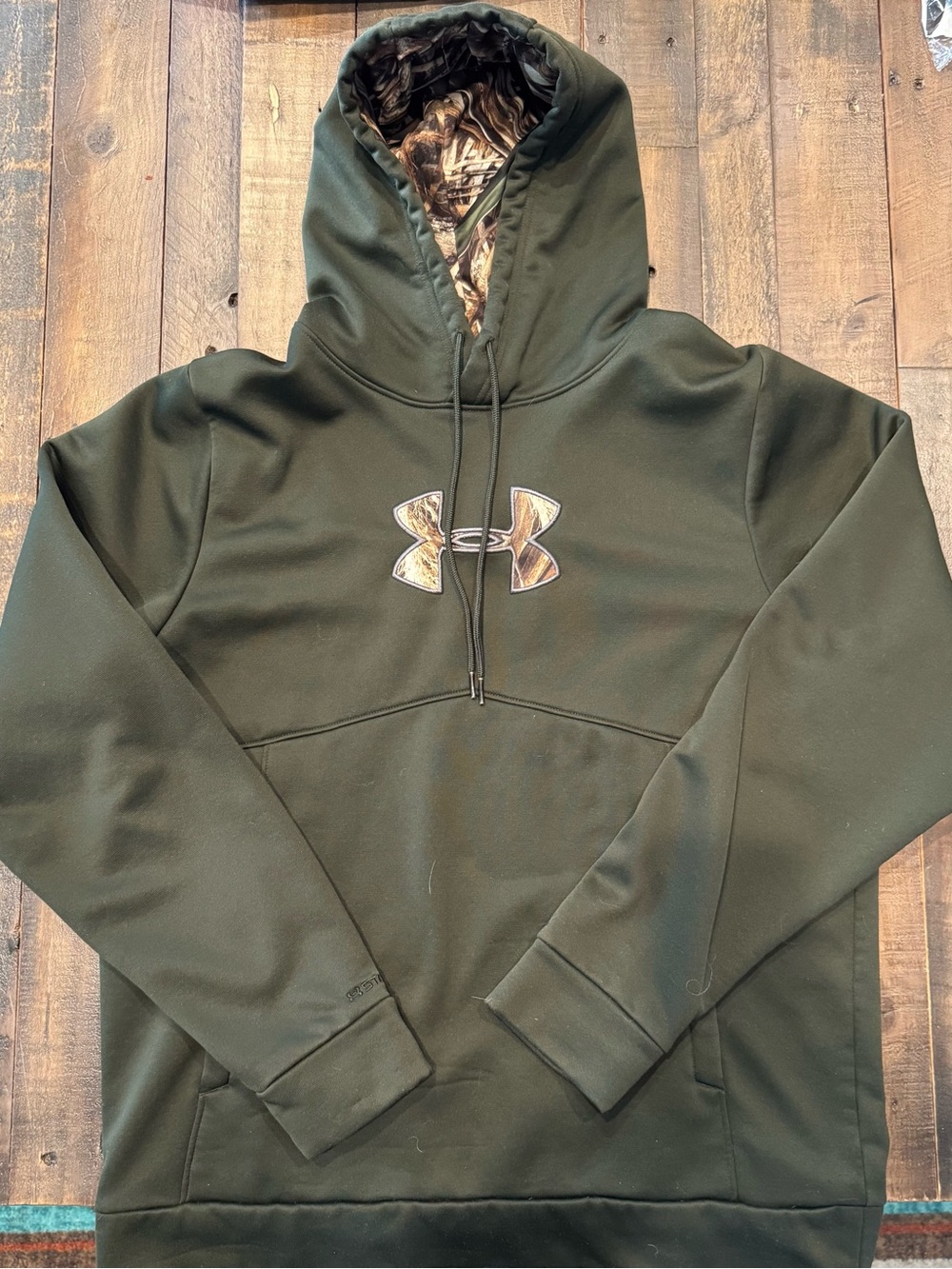 Under Armour Storm Caliber Hoodie with Realtree Camo